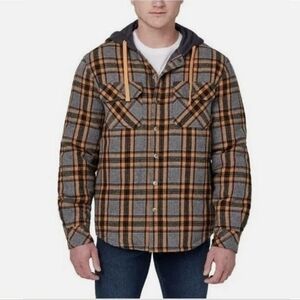 Legendary Outfitters Men's XXL Plaid Hooded Jacket